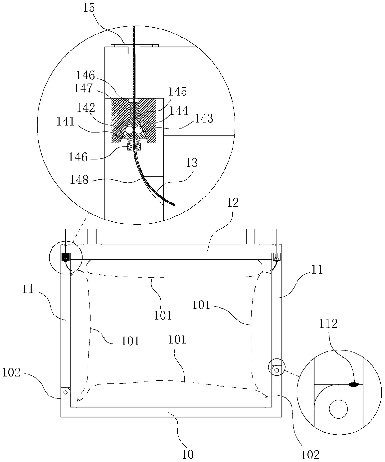 Foldable logistics box