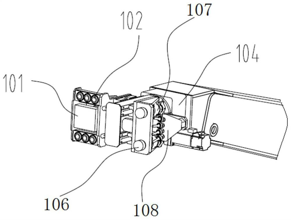 Leveling equipment for train parts