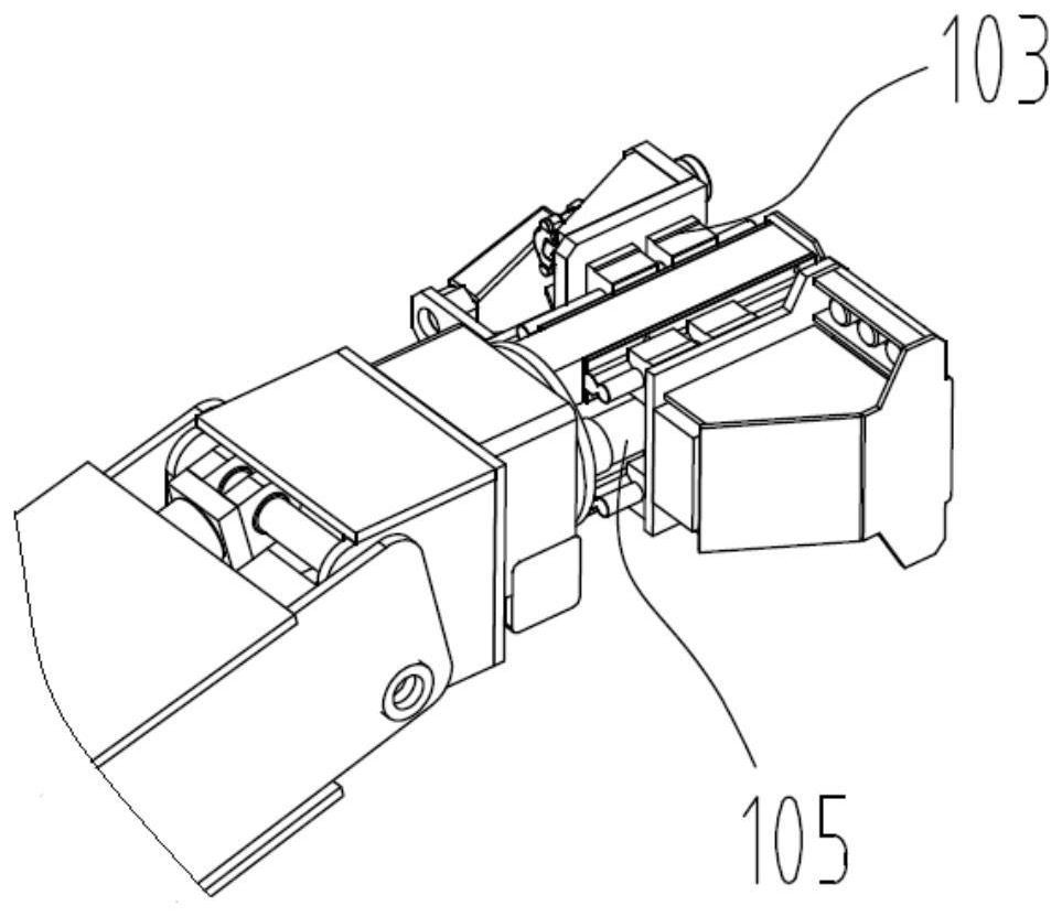 Leveling equipment for train parts