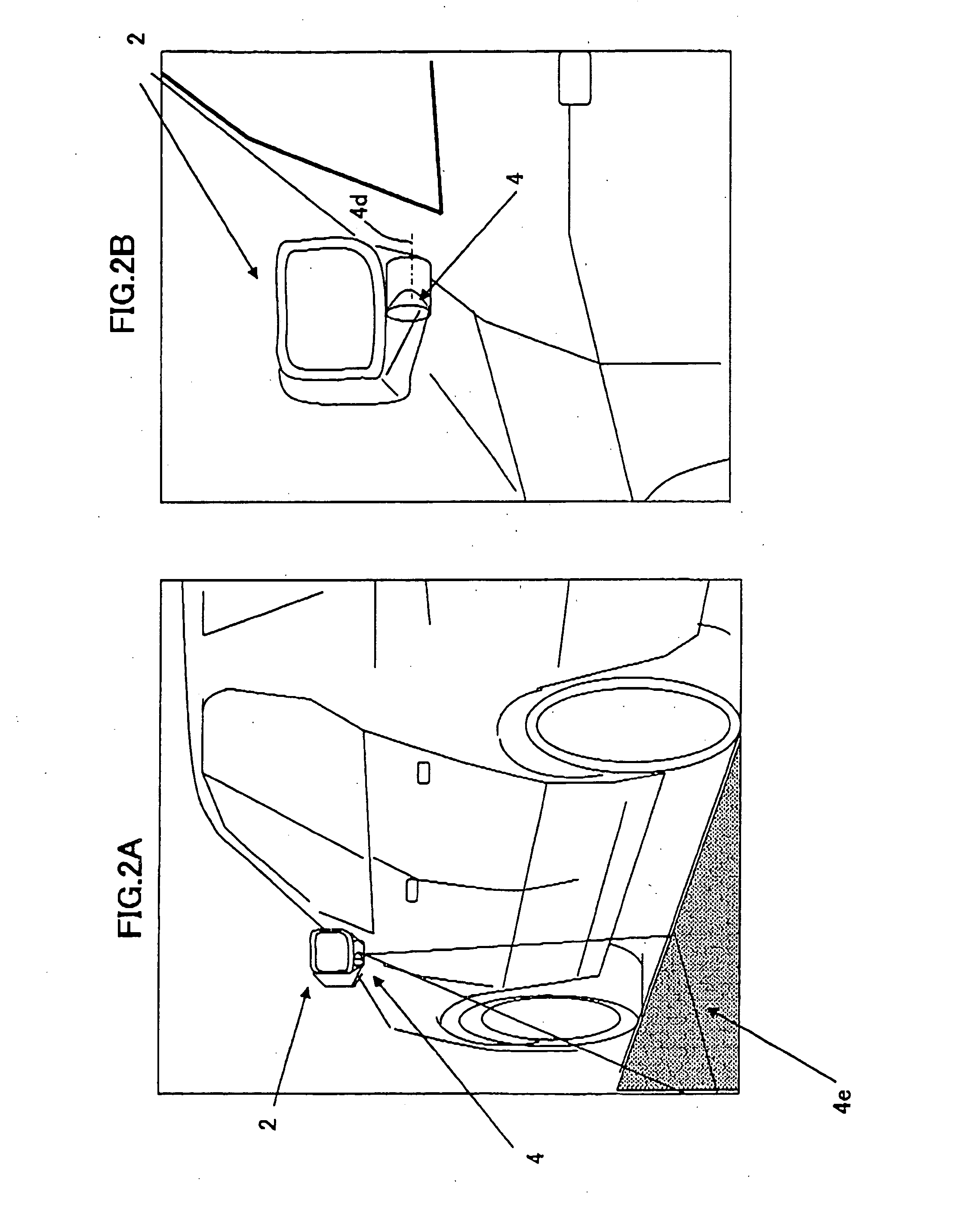 Surrounding surveillance apparatus and mobile body