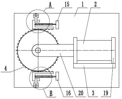 Synchronous workpiece clamping mechanism