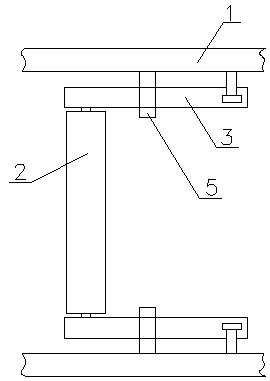 Paper mounting machine corrugated paper compaction device