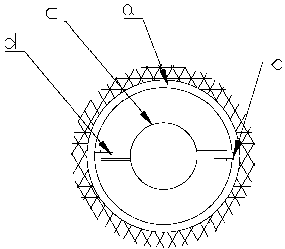 Gradiograph salvaging device and application method thereof