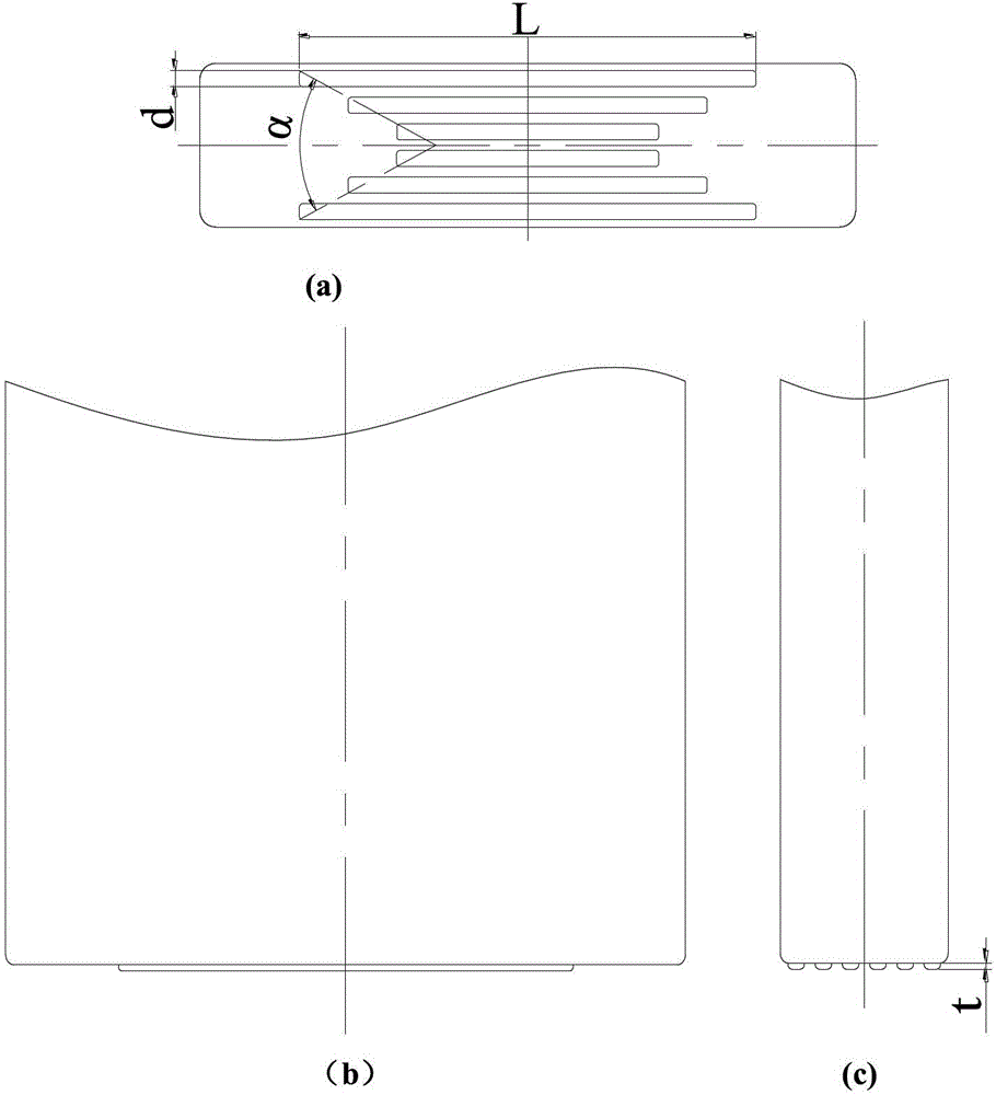 Extrusion molding mould and molding method of large-length-width-ratio aluminum alloy rectangular box-shaped piece