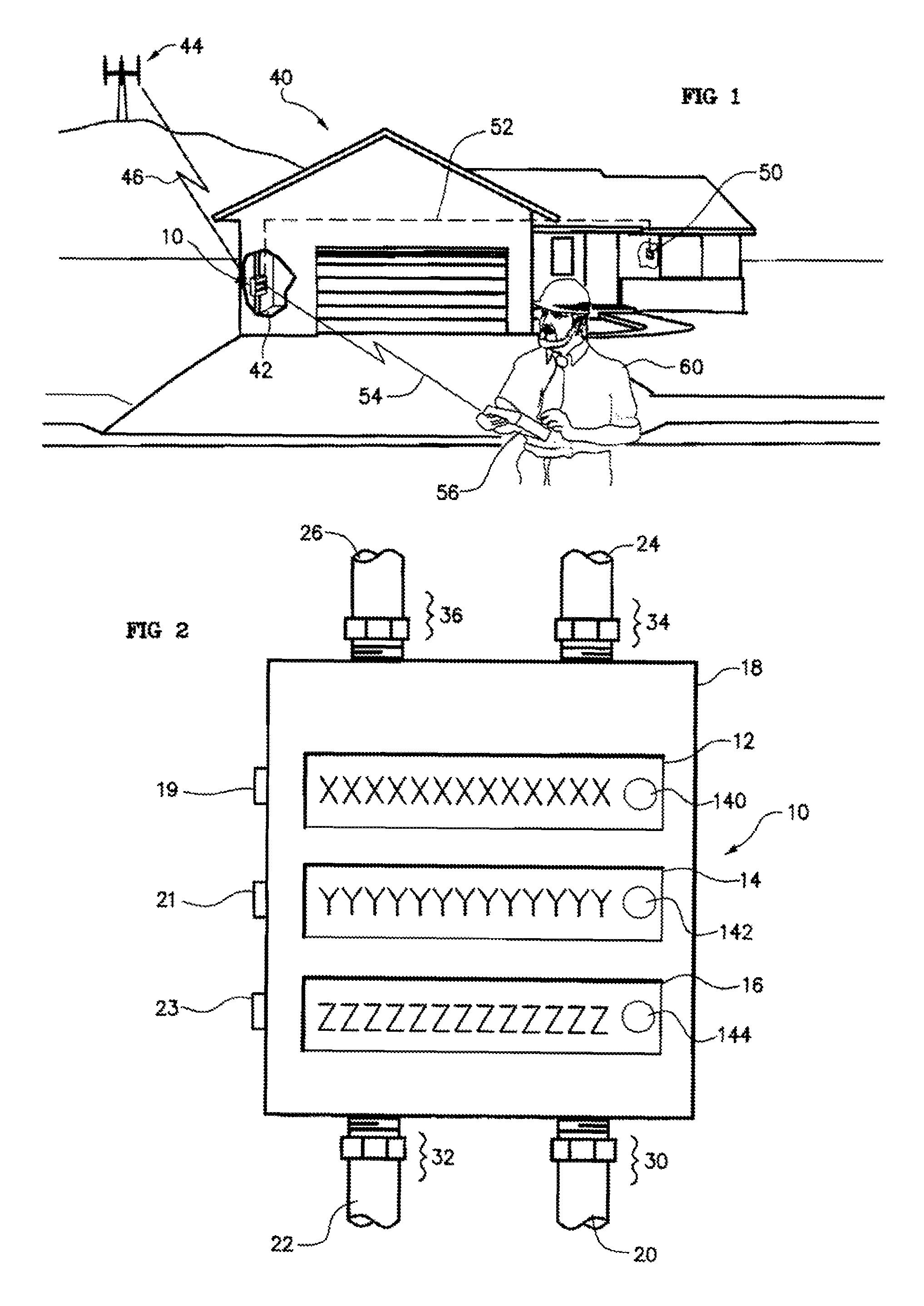 Water use monitoring apparatus