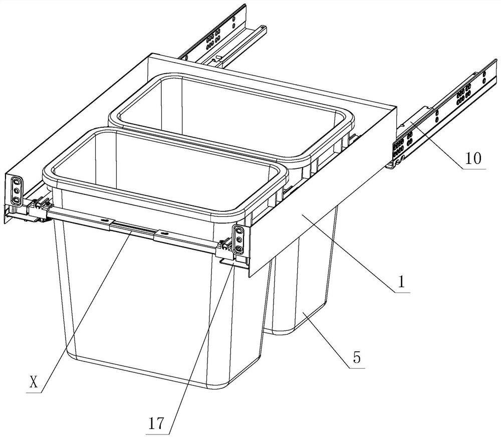 Positioning bearing structure for device