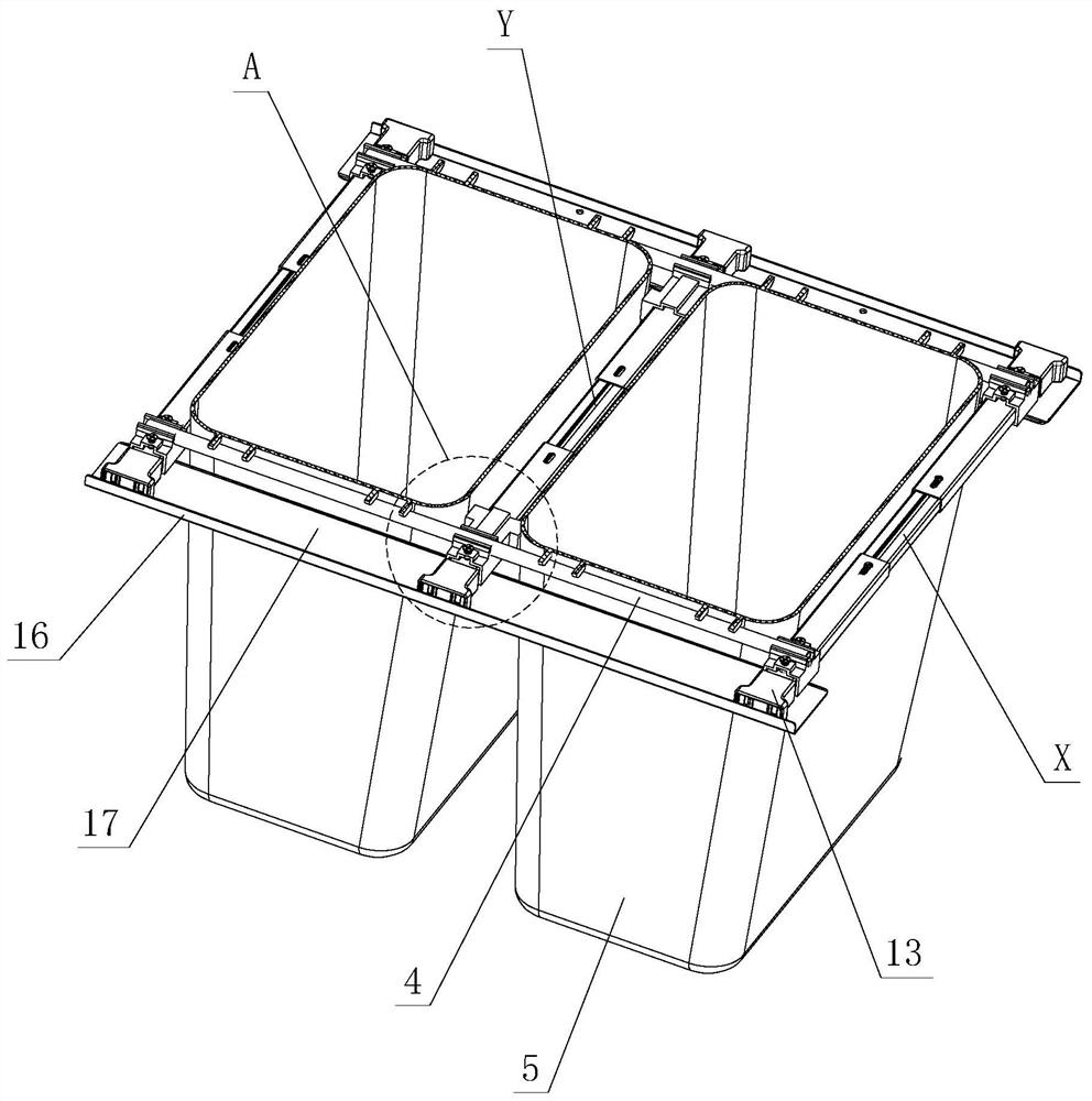 Positioning bearing structure for device