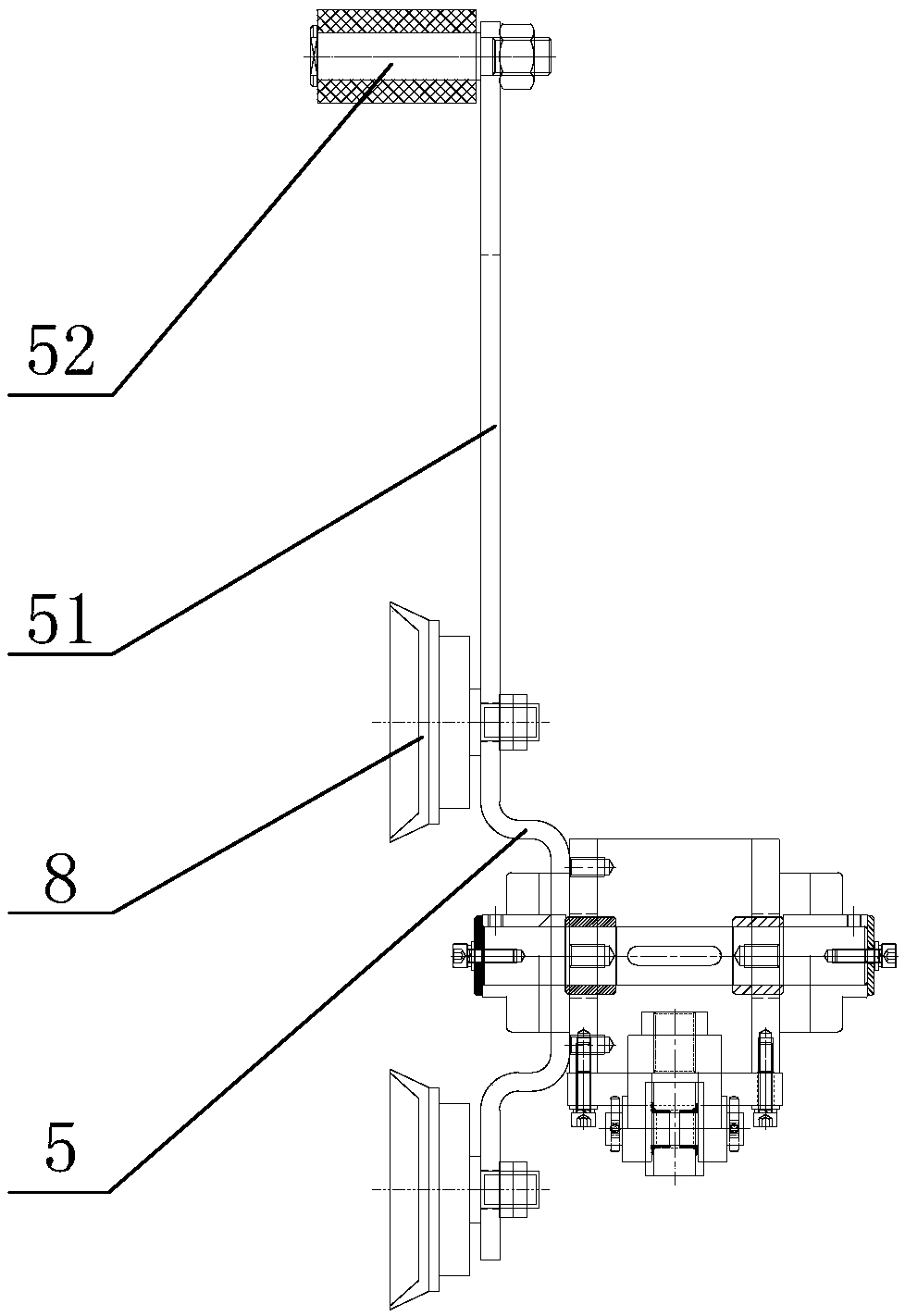 Box clamping overturning mechanism and box overturning equipment