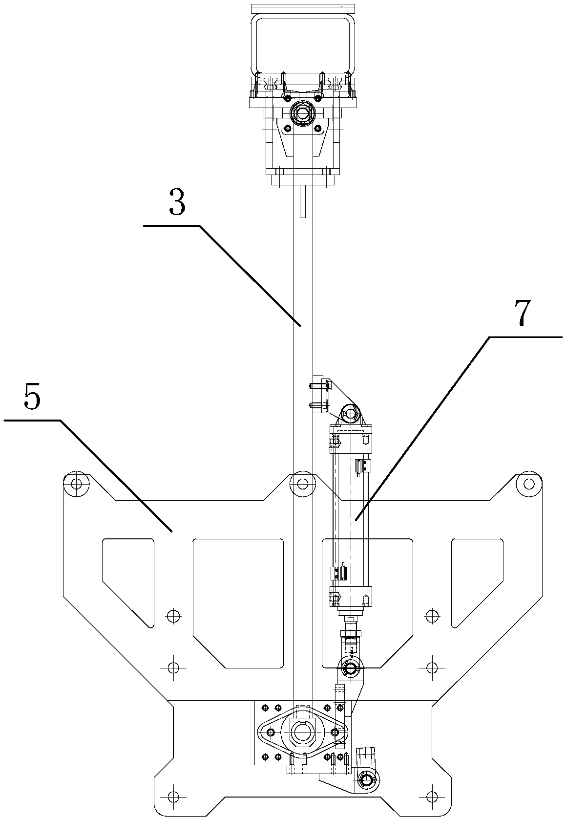 Box clamping overturning mechanism and box overturning equipment