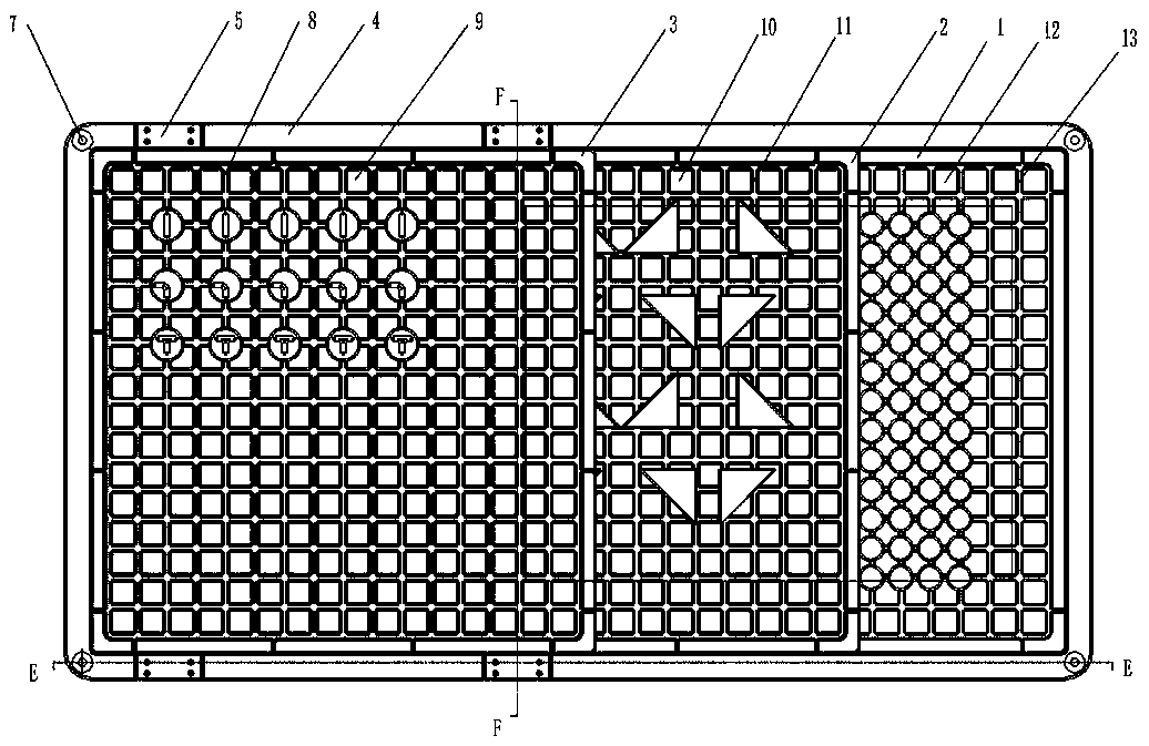 Multi-layer sliding switching rail type game board