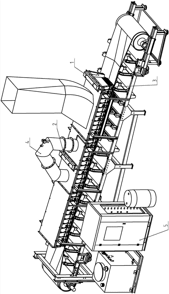 Three-phase foam sealing, pressure relief and dust suppression equipment and material transfer equipment including equipment