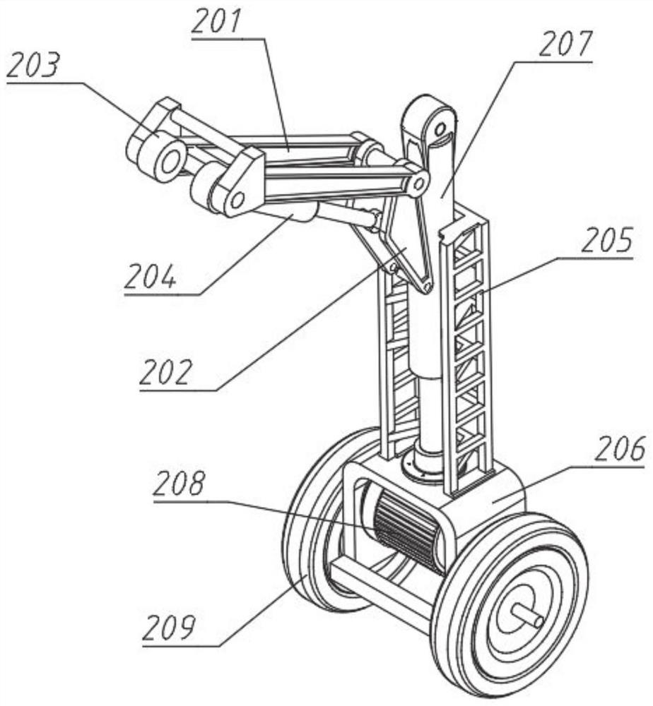 Rescue vehicle capable of avoiding road congestion