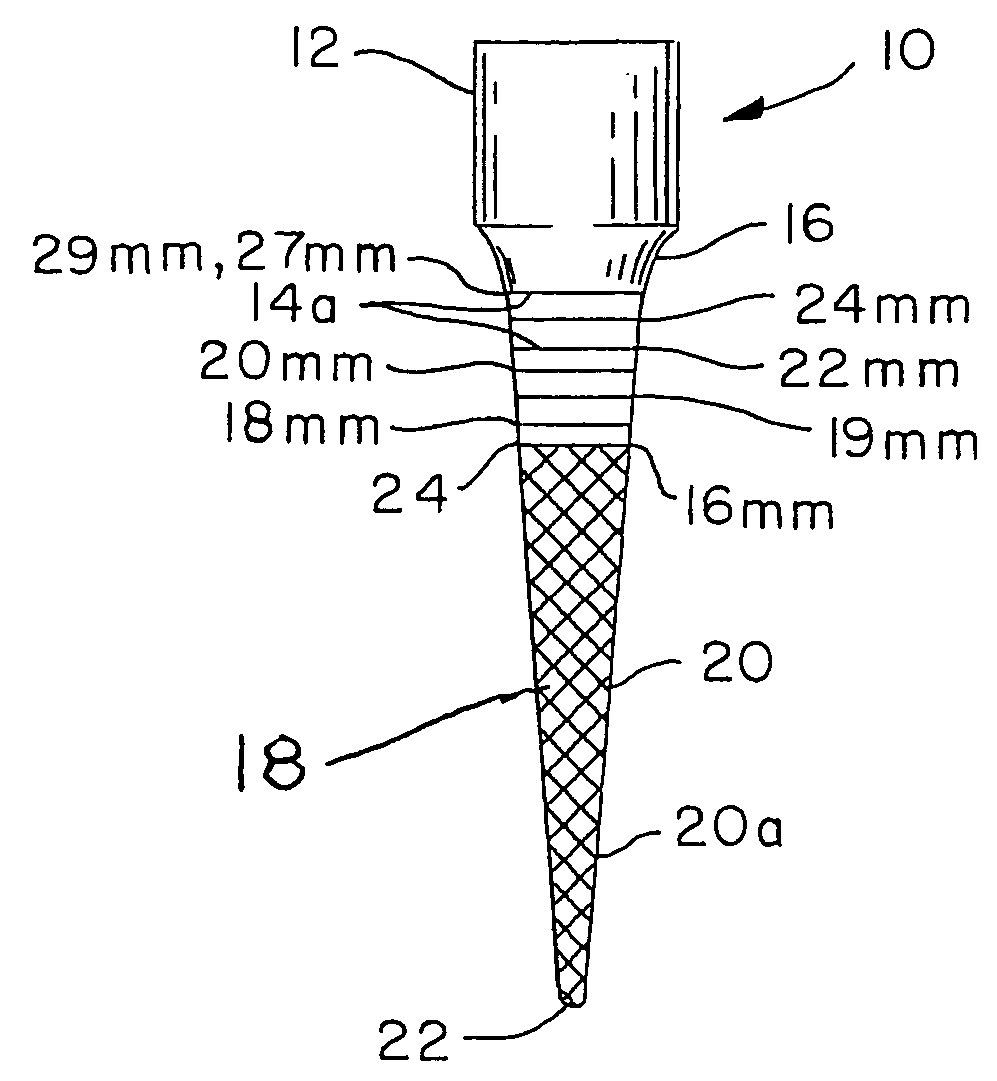 Integral gutta percha technique