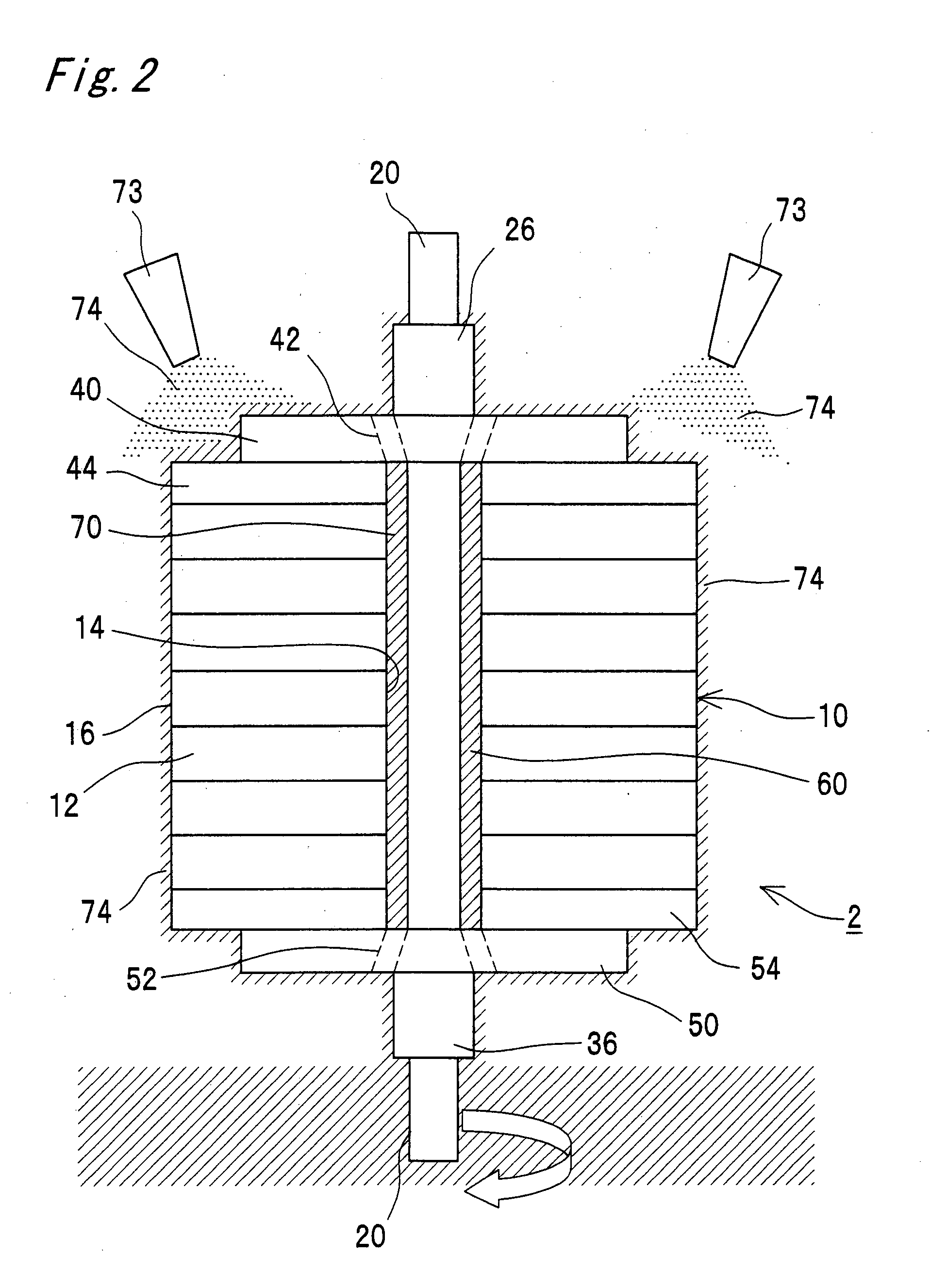 Glass disk processing method