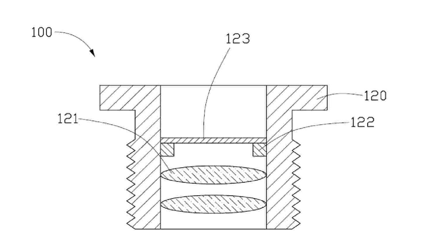 Colloid curing device