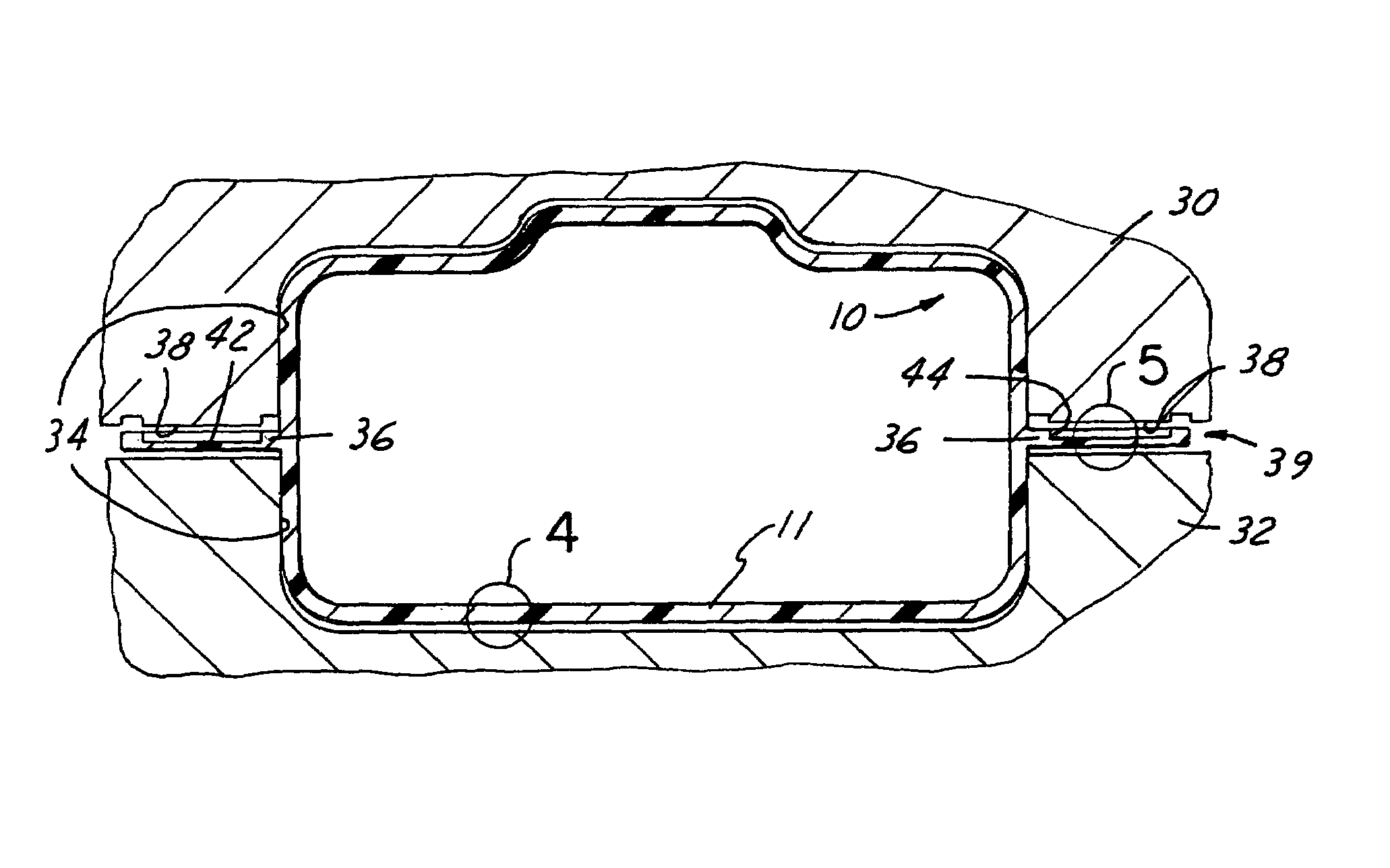 Multiple layer polymeric cap and method of making the same