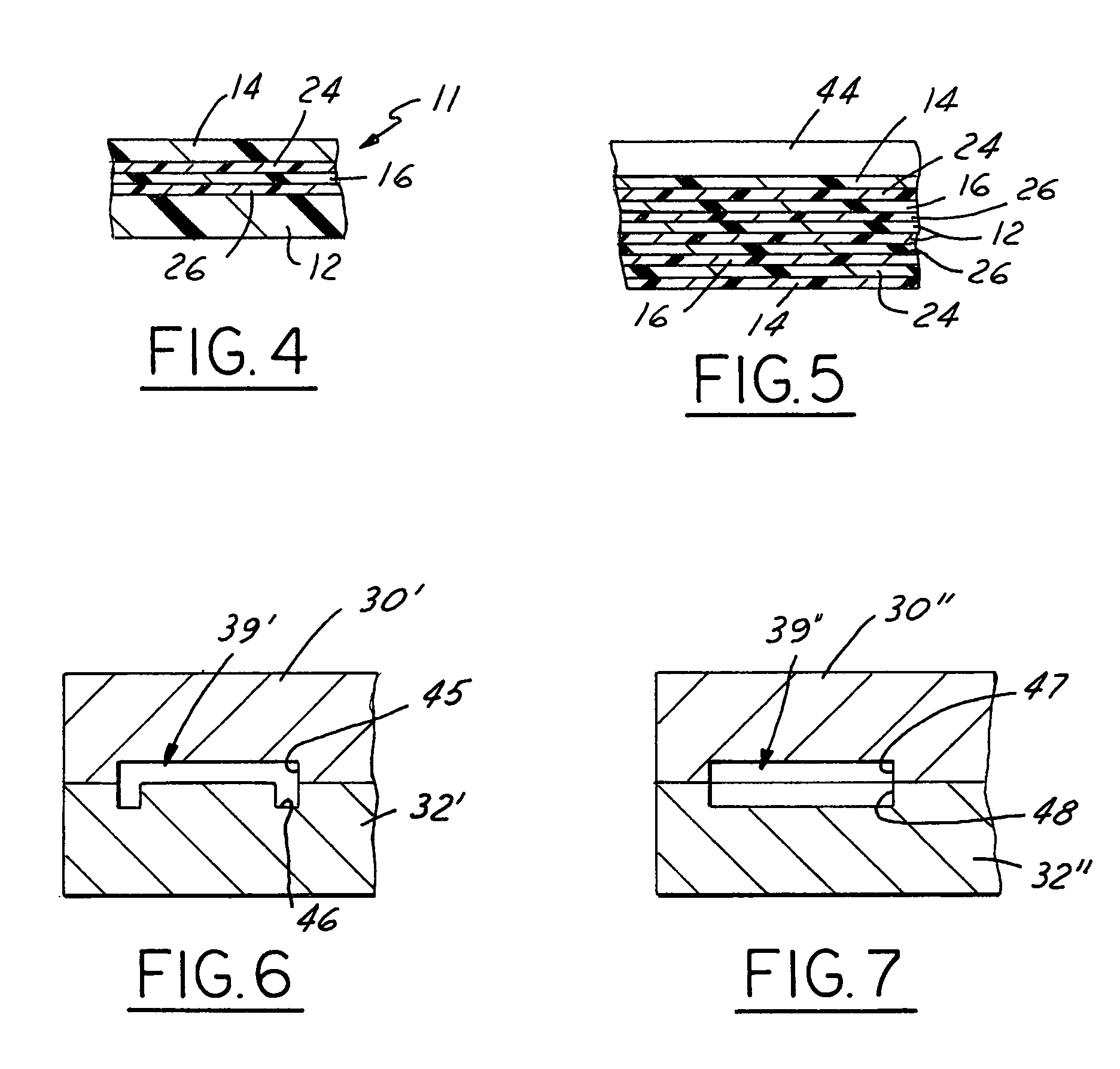 Multiple layer polymeric cap and method of making the same