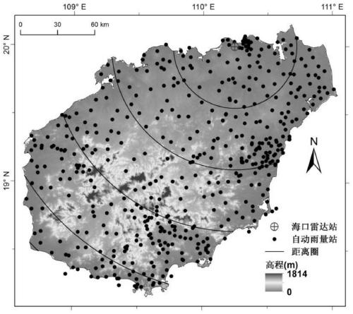 Radar-rain gauge combined rainfall estimation method based on space-time local model