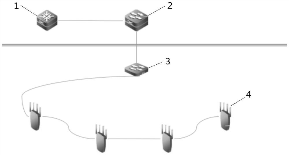 Integrated base station and cascading method thereof