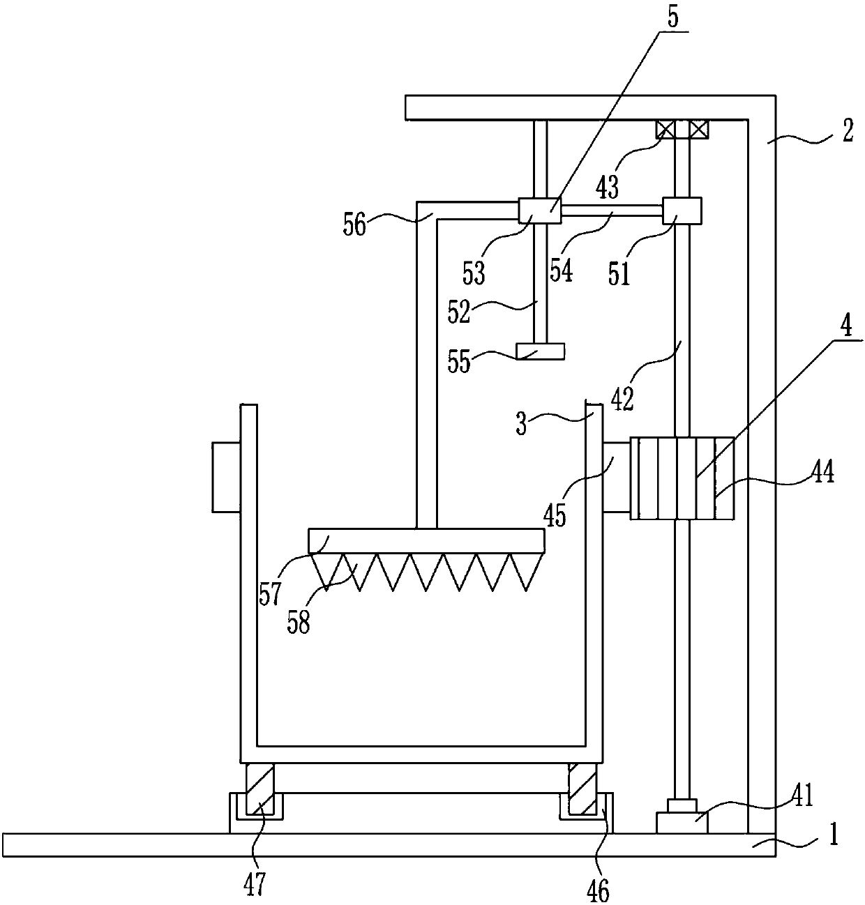 Infusion tube fast crushing equipment for medical pediatric department