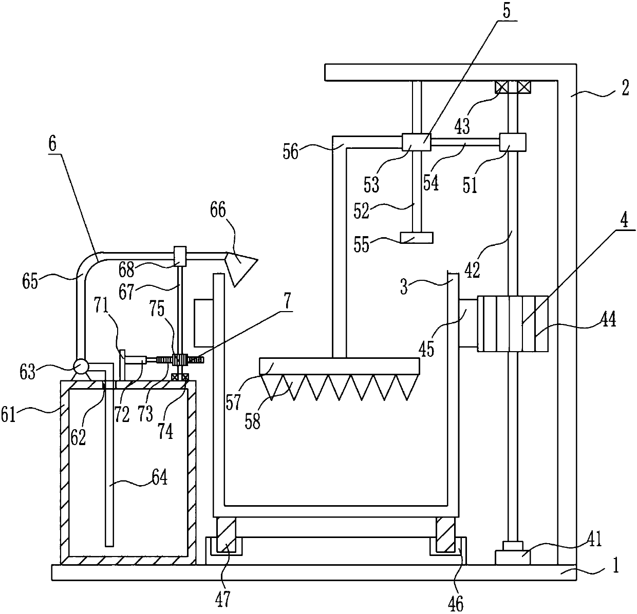 Infusion tube fast crushing equipment for medical pediatric department