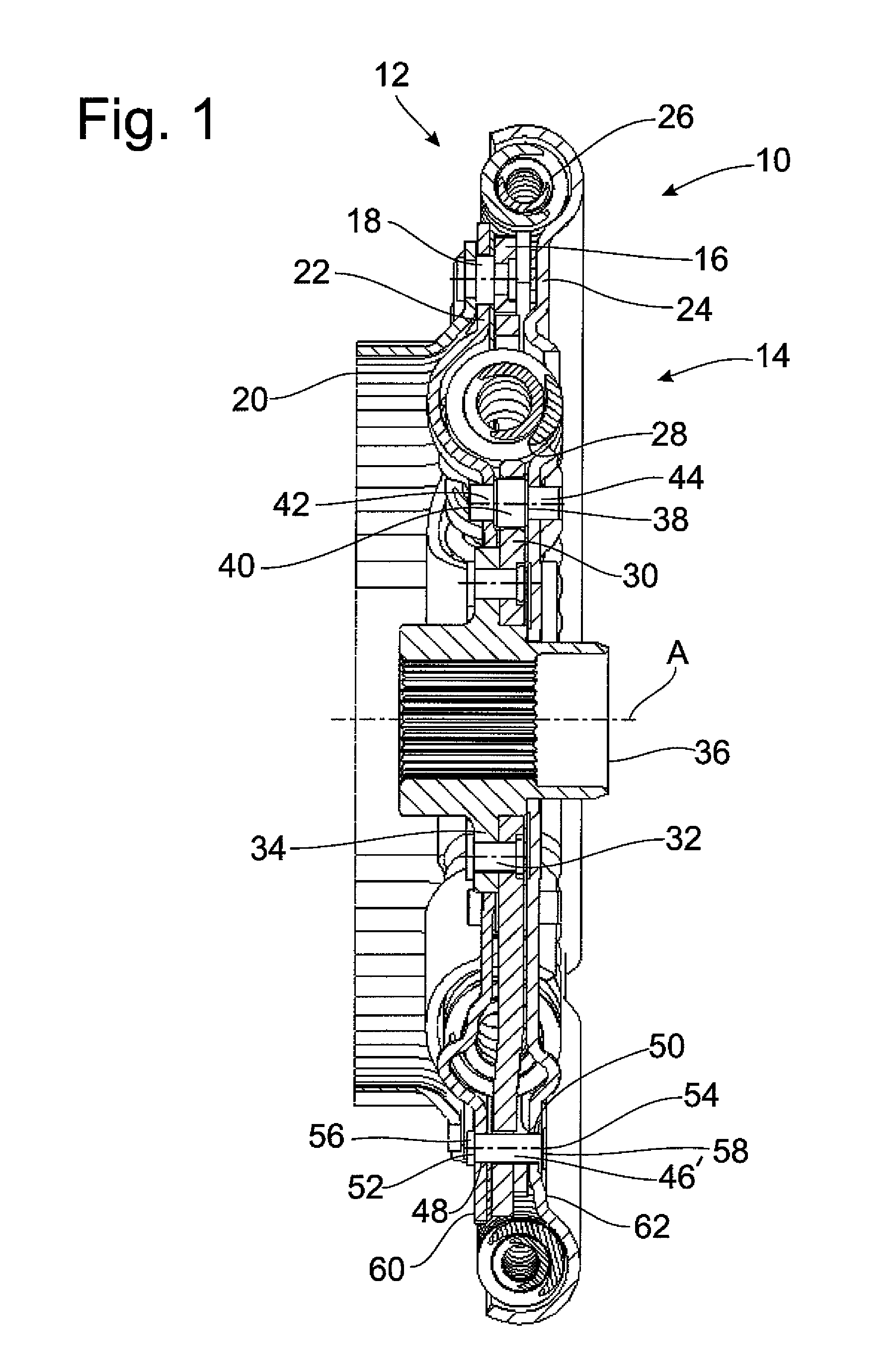 Method for riveting two cover plate elements of a torsional vibration damper arrangement