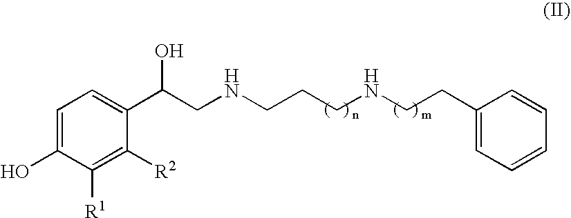 Diamine beta2 adrenergic receptor agonists