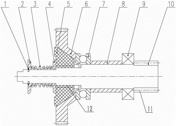 Operating mechanism and friction clutch device thereof