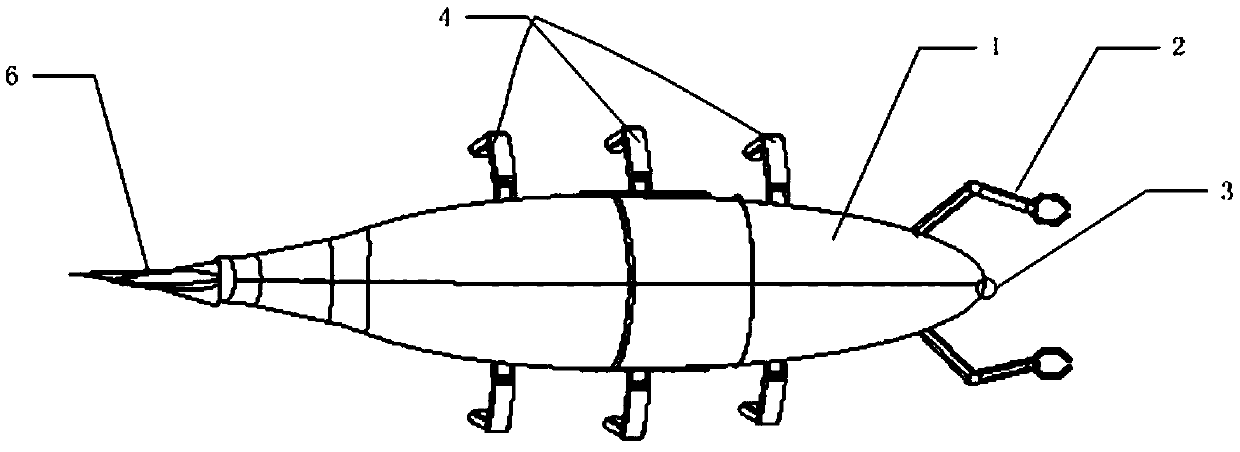 A bionic multi-navigation deep-sea unmanned submersible