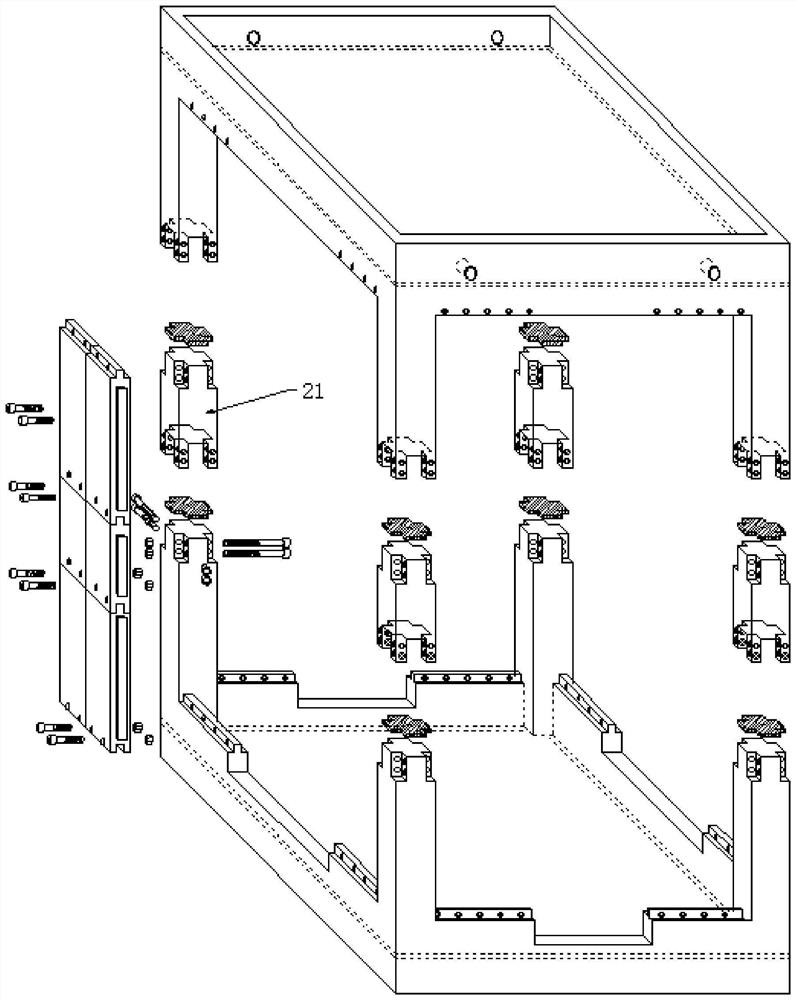 Fabricated modular house structure