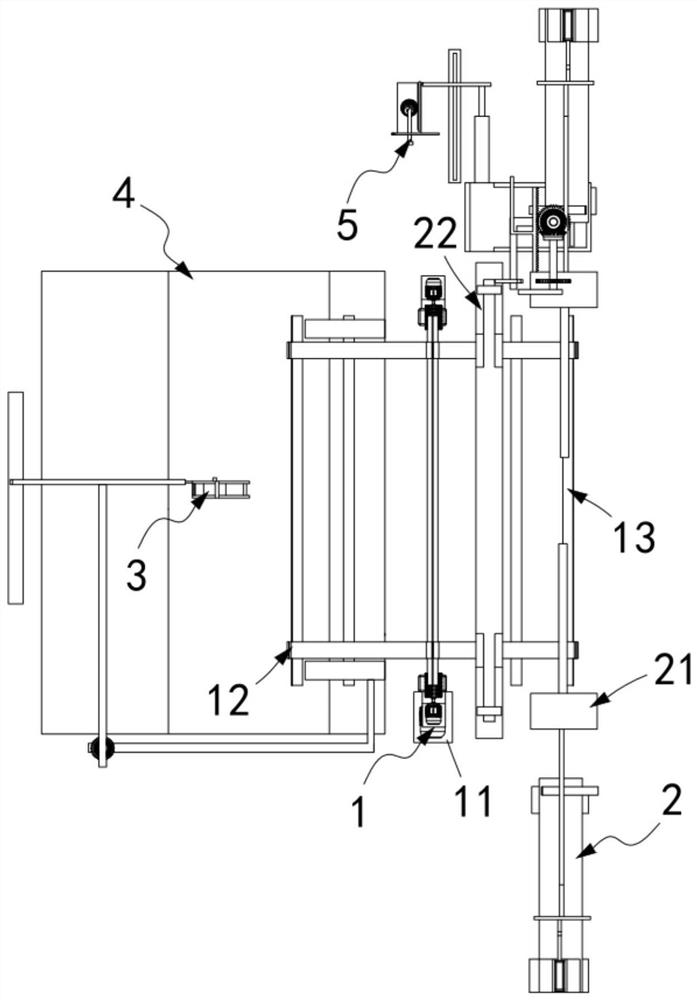 Automatic winding equipment for production of diversion net porous isolation film composite material