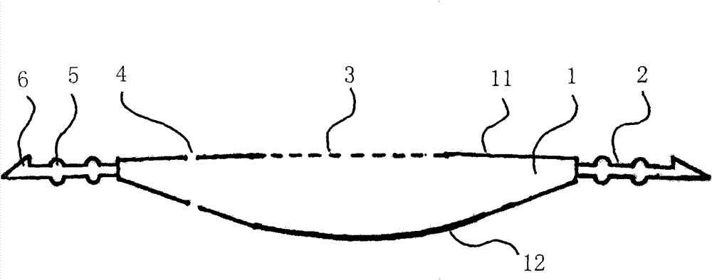 Artificial intraocular lens capsular sac adopting loop filaments for intraocular fixing