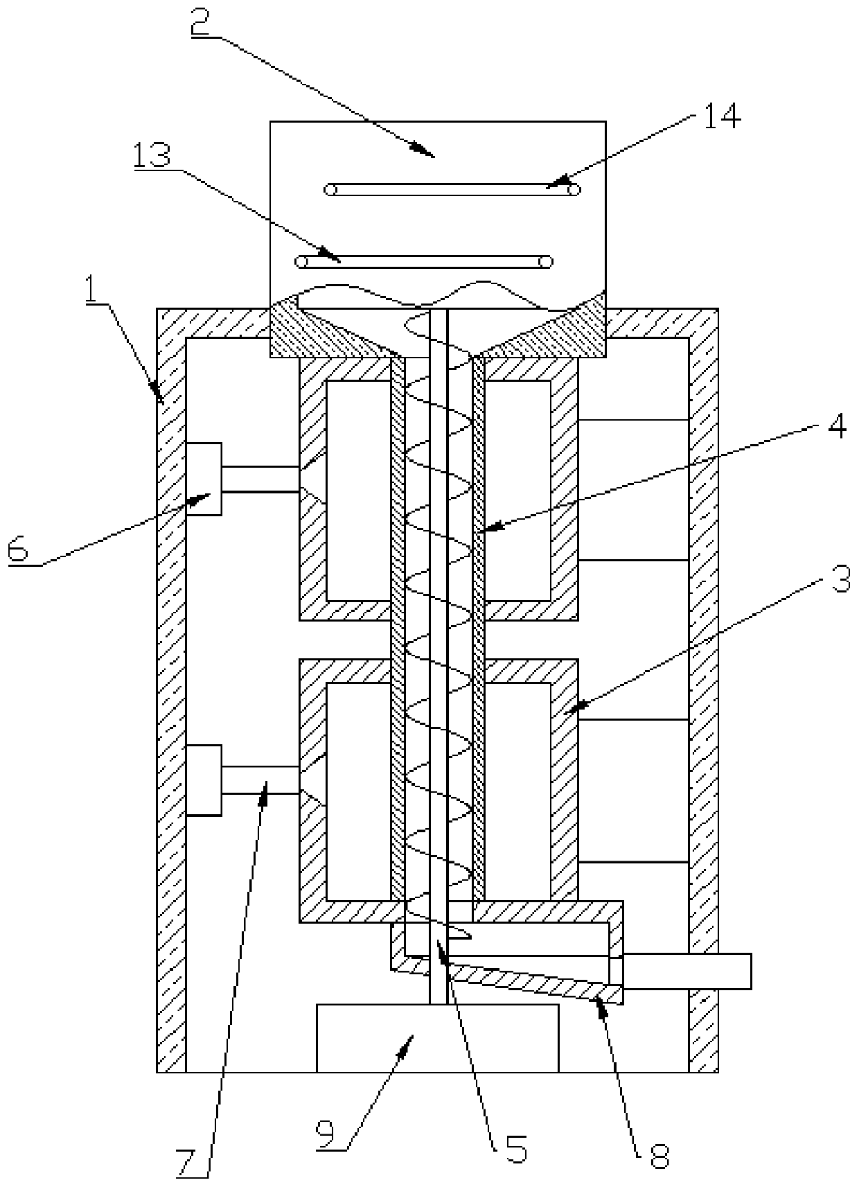 Processing technology of high-pigment mashed potatoes and mashed potato microwave heating system