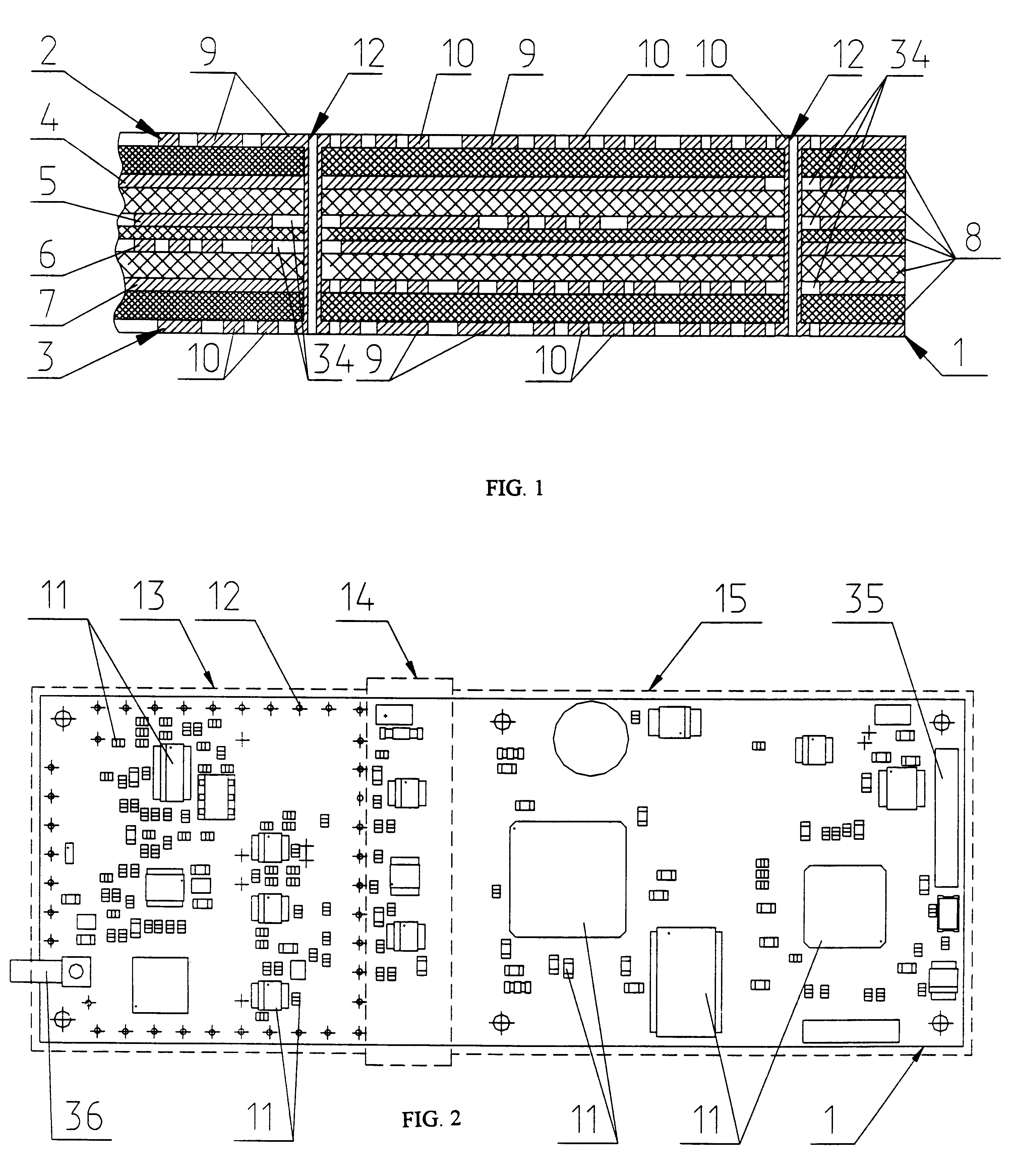 Radioelectronic unit