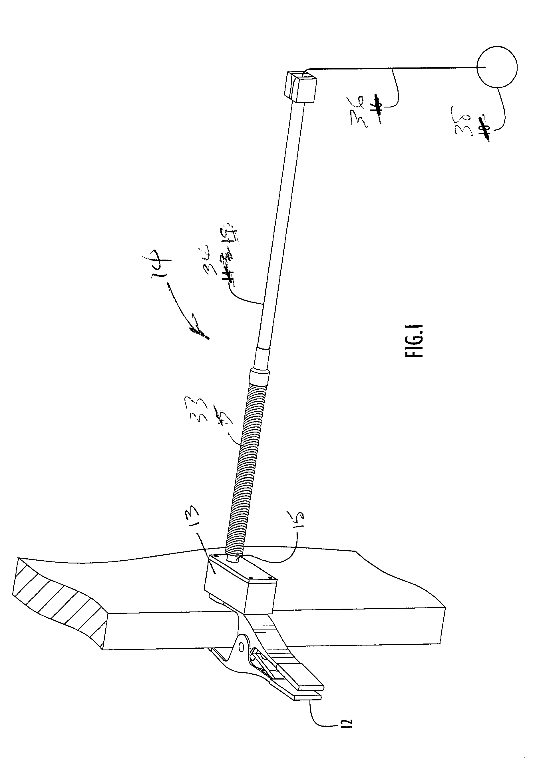 Leg stretching and kick exercise device