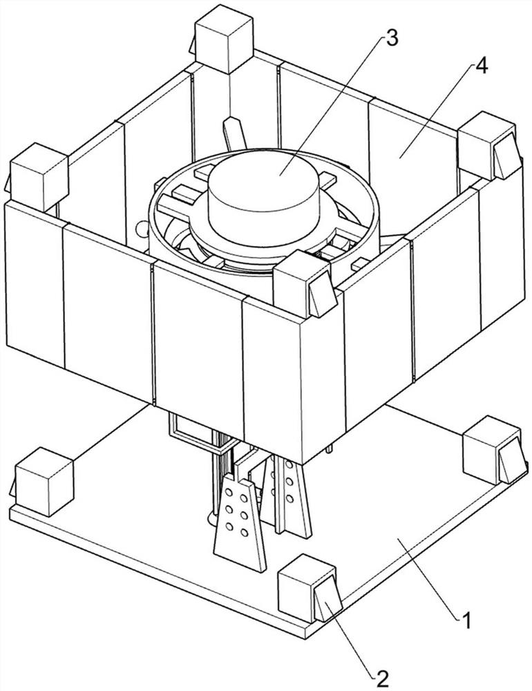 Building elevator shaft inner mold self-lifting construction method and device