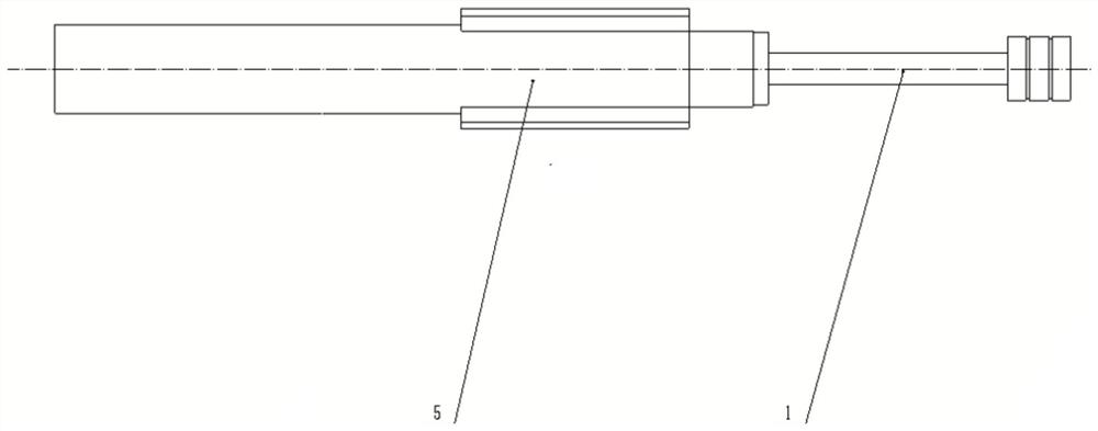 Launching mechanism for backward separation wind tunnel launching model test