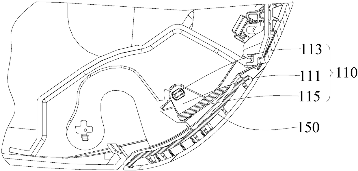 Air guide door movement mechanism, air conditioner hanging machine and air guide door control method