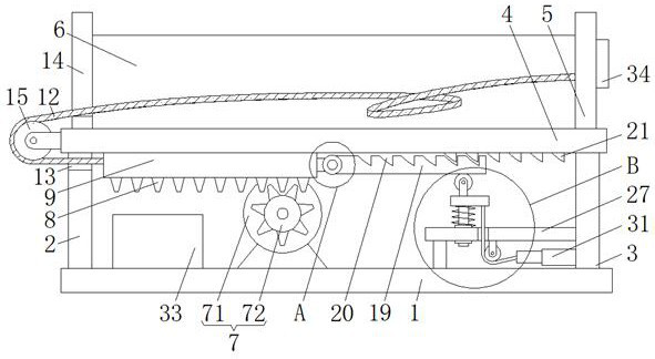 Fixing device for wood transportation