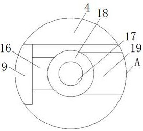 Fixing device for wood transportation