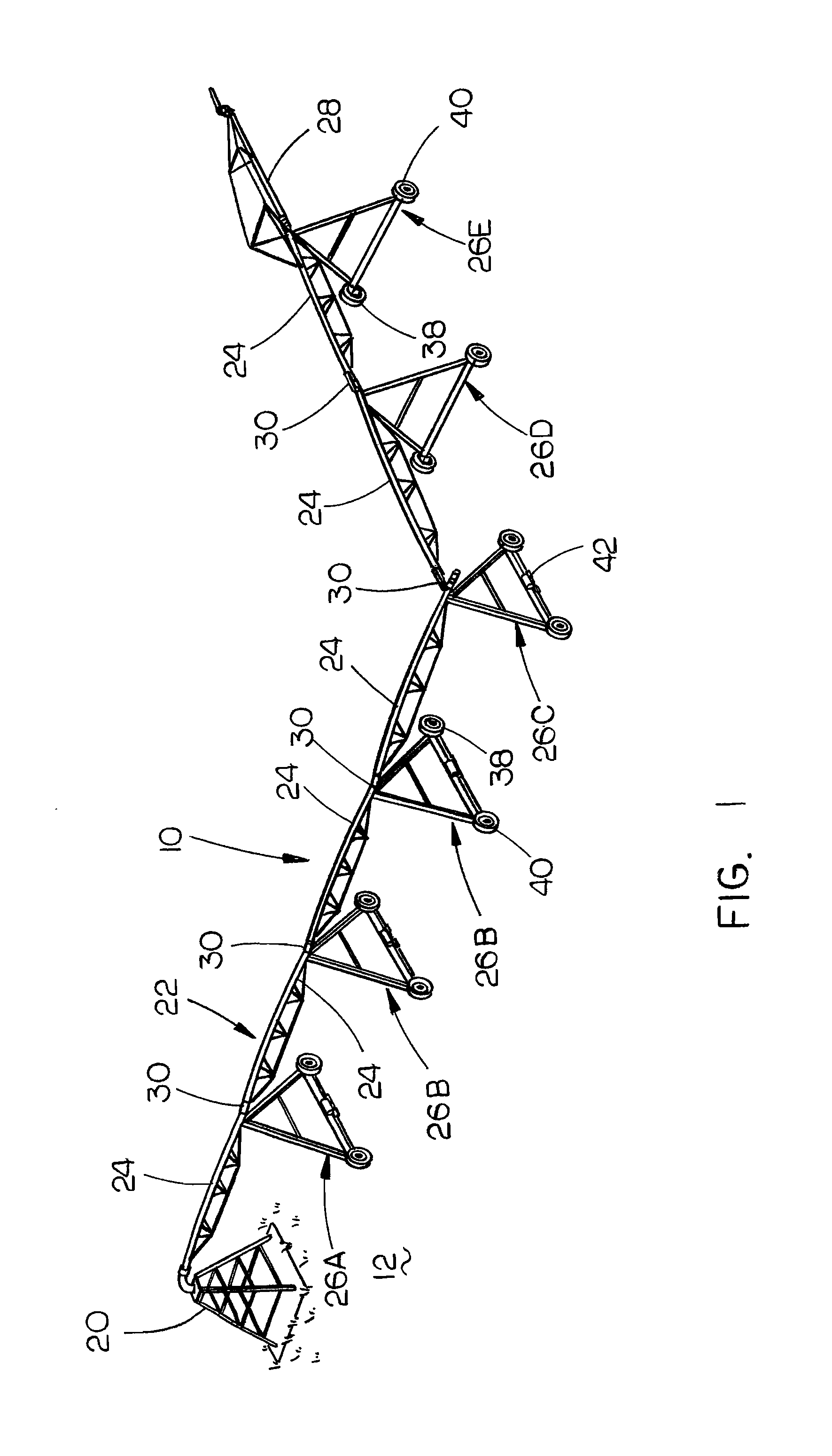 Center pivot irrigation system