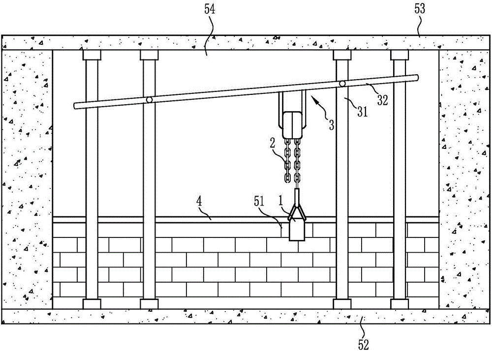 Masonry machine special for aerated concrete block and masonry construction method thereof