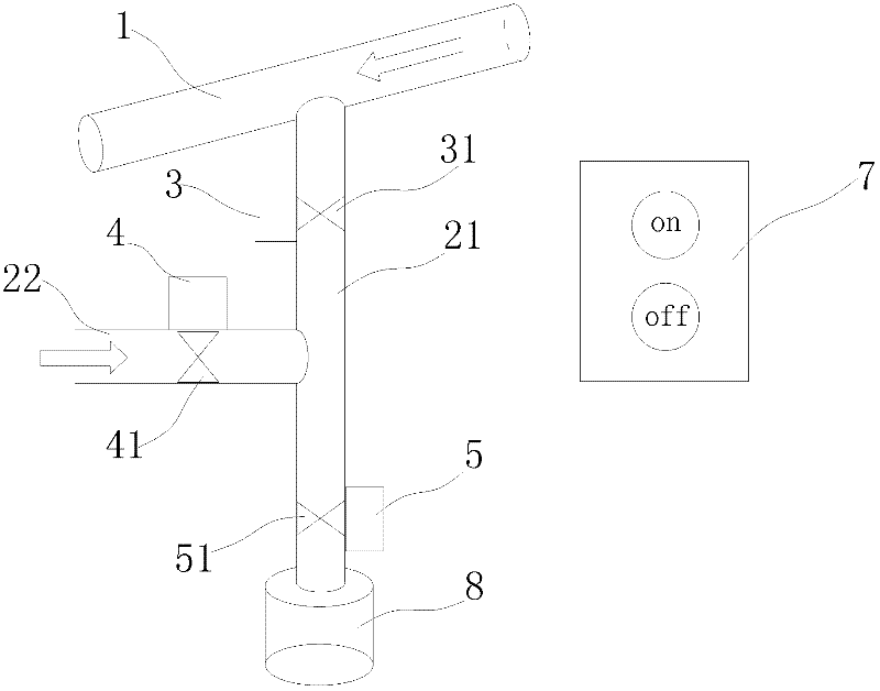 Time-sharing automatic sampling device for powder production and control method