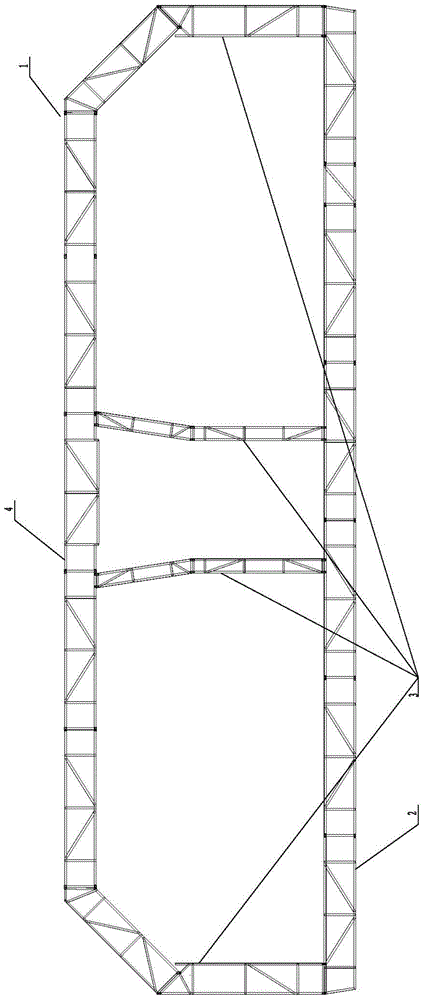 Large-volume anti-deformation steel cage and its binding method