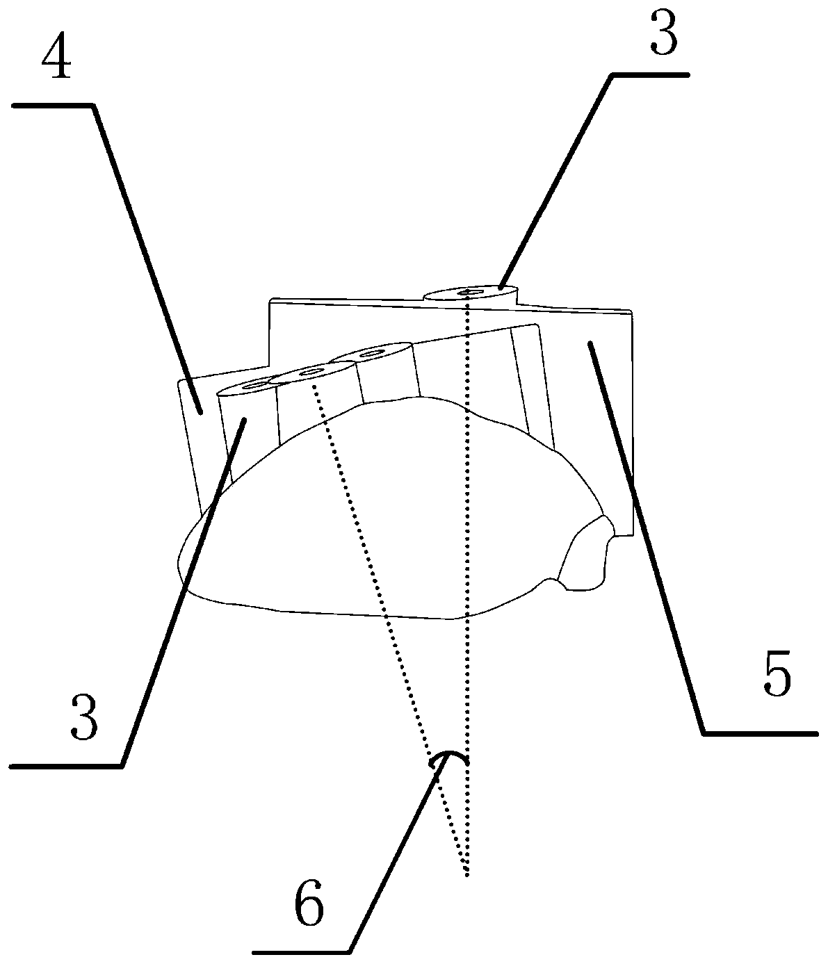 Child DDH femur proximal osteotomy guide plate and use method thereof