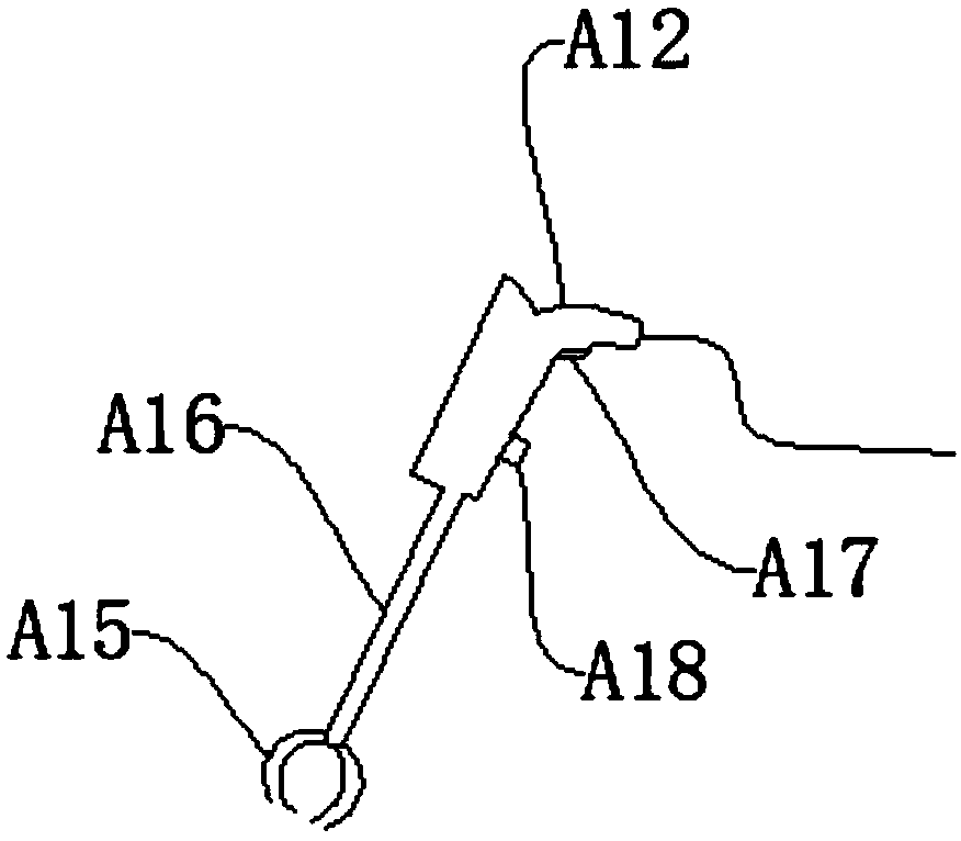 Movable wall space coating spraying device and application method thereof