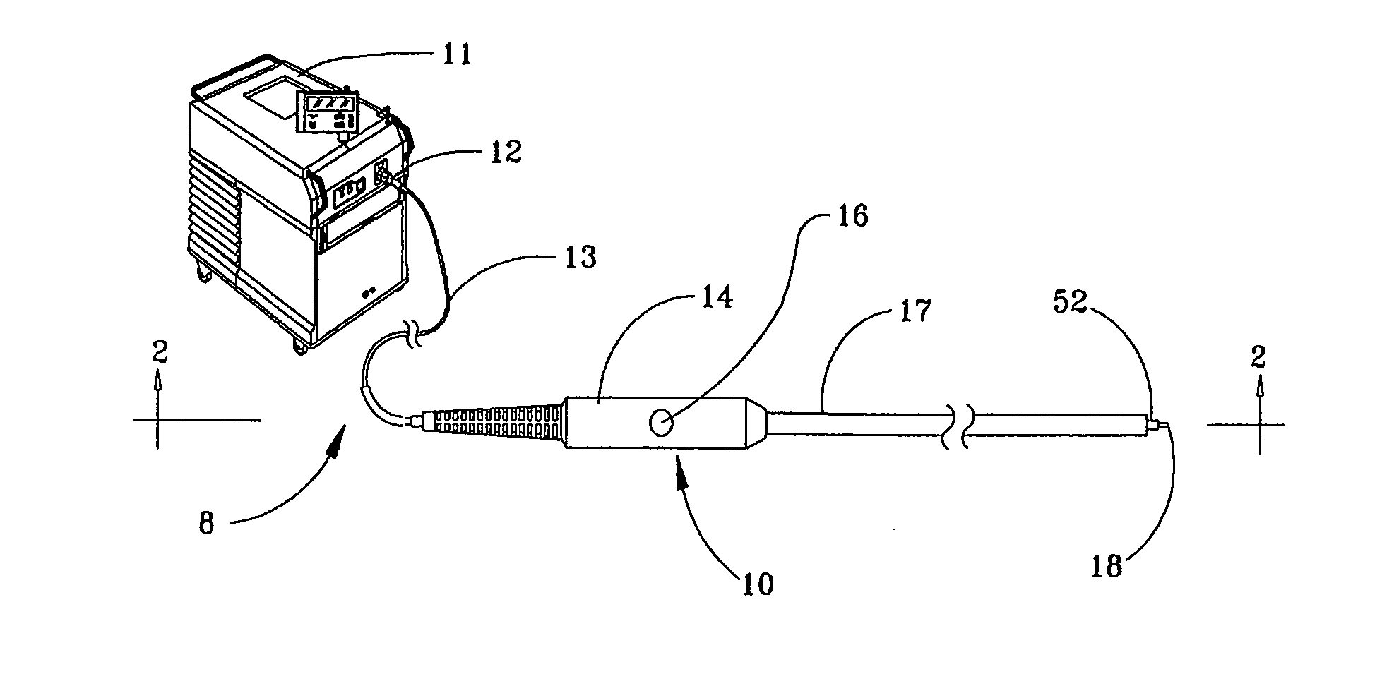 Fiber optic device with controlled reuse