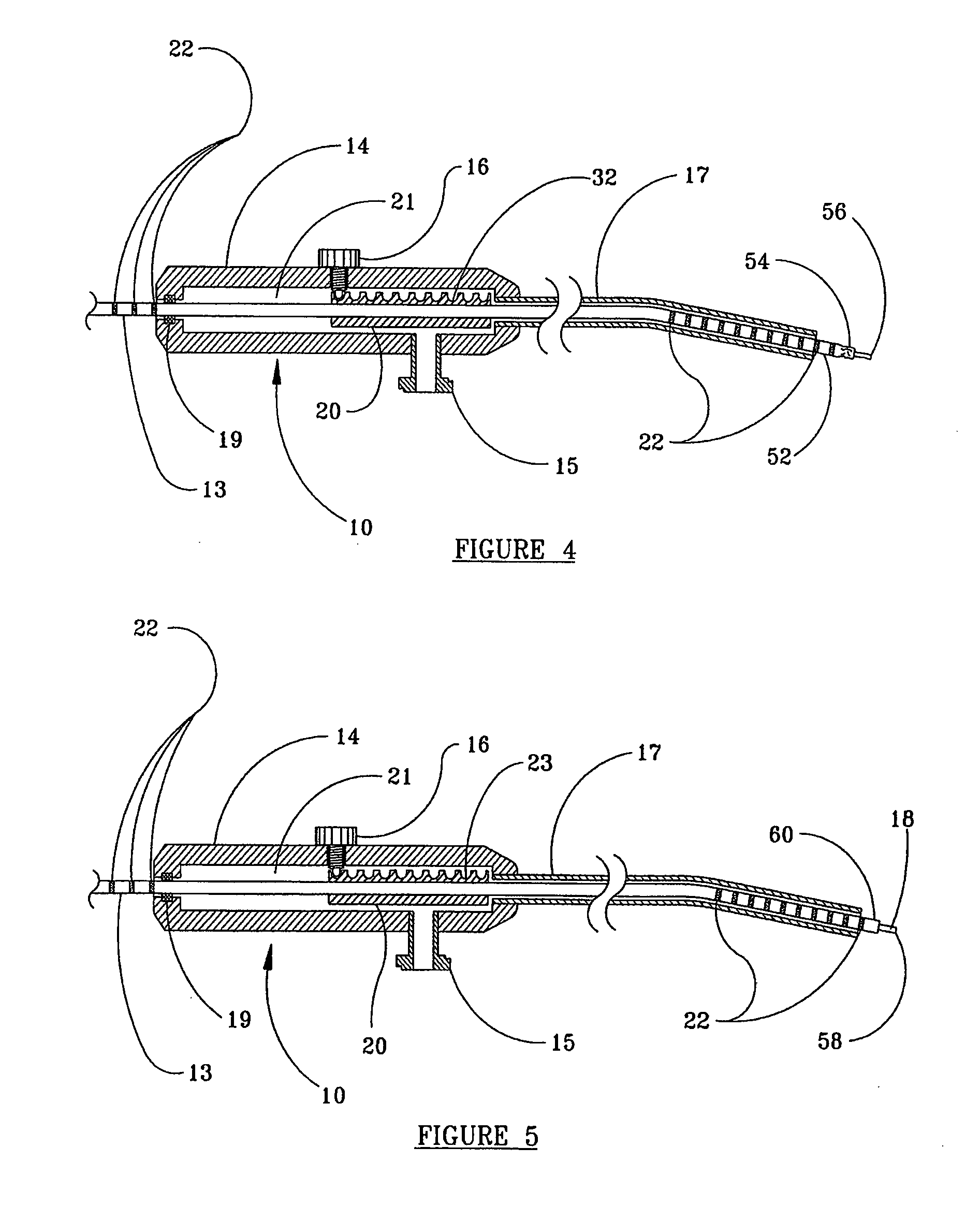 Fiber optic device with controlled reuse