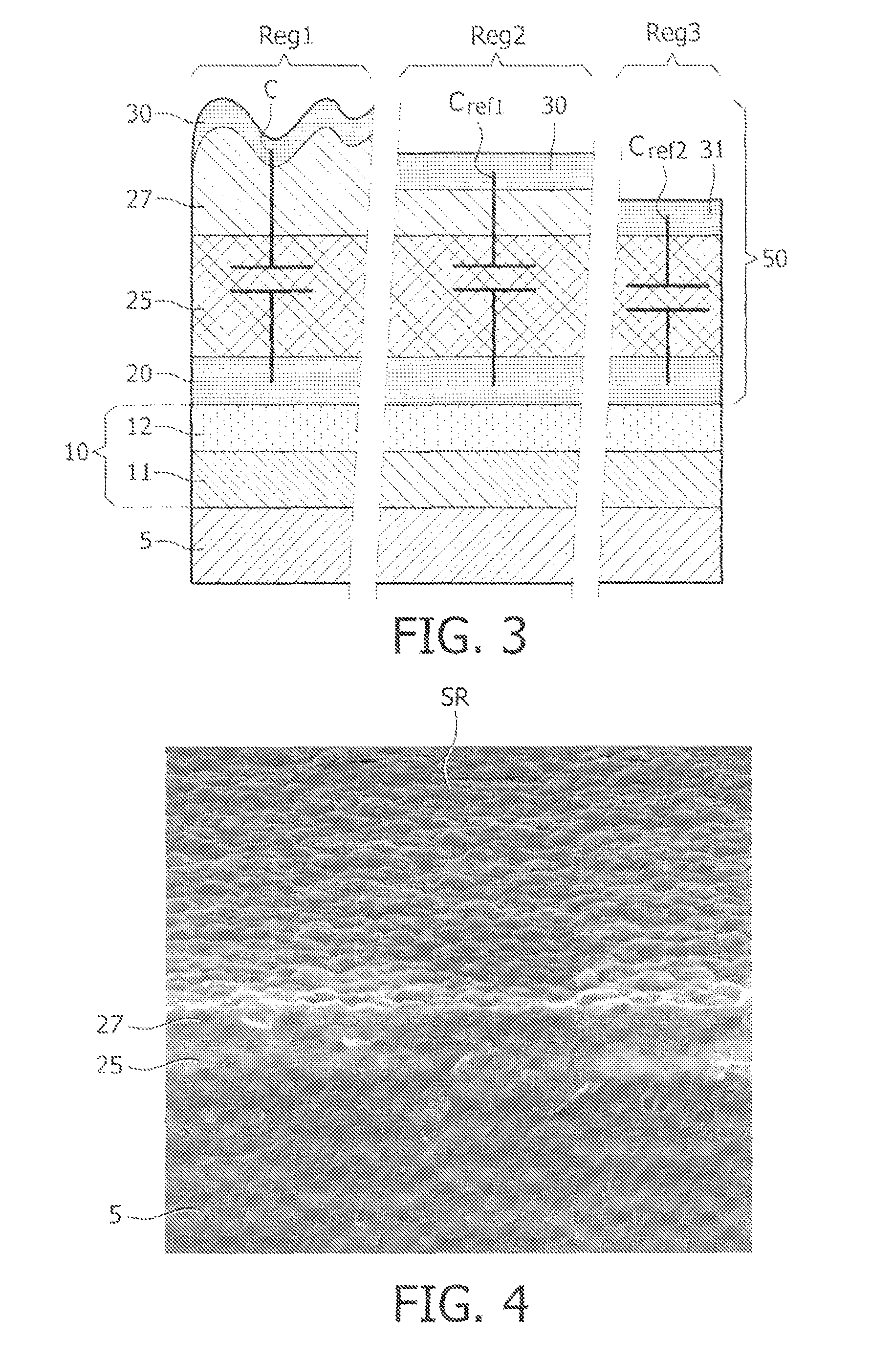 Physical structure for use in a physical unclonable function