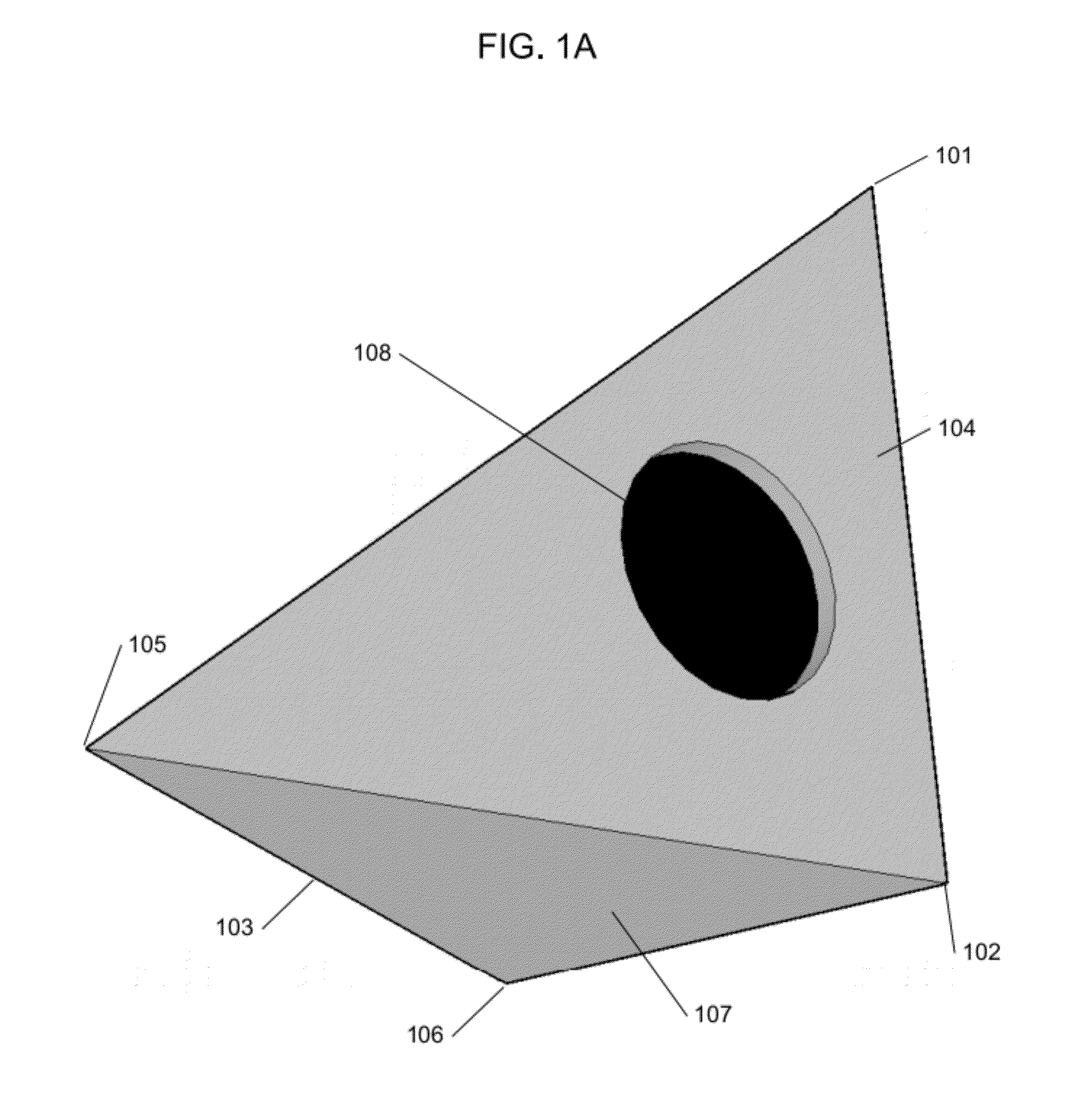 Trirectangular tetrahedral subwoofer